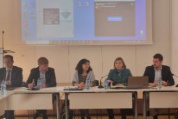 Hoy, en Vigo, en una reunión con la Comisión Europea y el sector