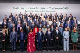 Hoy, en Berlín, en la Conferencia de Ministros del Foro Global de Alimentación y Agricultura 2025