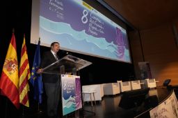 Hoy, en el VIII Congreso de la Red española de mujeres en el sector pesquero, en La Rápita (Tarragona)

