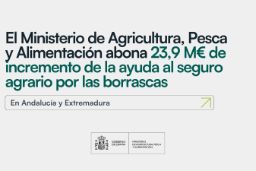 El pago se ha realizado a través de Agroseguro  