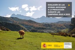 Según el informe “Evolución de las ayudas asociadas a la producción durante las campañas 2015 a 2022”  