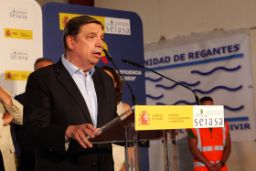 Hoy, en las obras de modernización de Marismas del Guadalquivir 