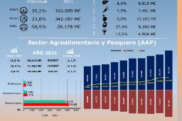 Publicado el Avance Anual de Comercio Exterior 2021 del MAPA