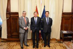 Hoy, en Madrid, en la sede del Ministerio