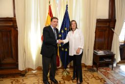 Hoy, en Madrid, en la sede del Ministerio