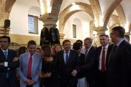 Hoy, en su visita a la Feria del Caballo de Córdoba, “Cabalcor” 