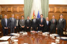 Hoy, en la reunión con la Confederación Española de Fabricantes de Alimentos Compuestos para Animales (Cesfac) 