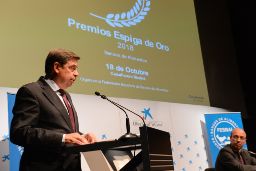 HOY, EN LA ENTREGA DE PREMIOS “ESPIGA DE ORO”, DE FESBAL