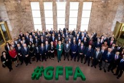 Hoy, en la XI edición del Global Forum for Food and Agriculture, en Berlín