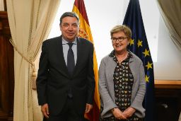 HOY, EN LA SEDE DEL MINISTERIO DE AGRICULTURA, PESCA Y ALIMENTACIÓN 