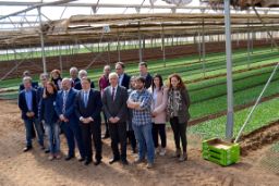 Hoy, en su visita al sector agroalimentario en Navarra 