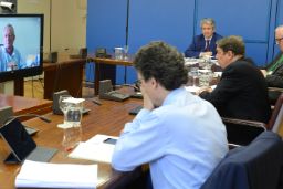 ESTA TARDE, MEDIANTE UNA VIDEOCONFERENCIA 