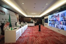 DURANTE LA REUNIÓN, POR VIDEOCONFERENCIA, DE LOS MINISTROS DE AGRICULTURA DEL G-20 