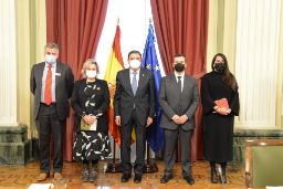 Hoy, en la sede del ministerio