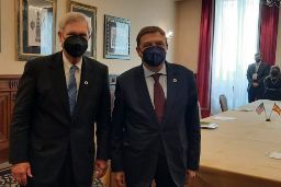 Hoy, en el marco de la reunión de ministros de Agricultura del G-20

