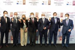 EN LA PRESENTACIÓN DE LA CAMPAÑA ‘JAMONES IBÉRICOS, EMBAJADORES DE EUROPA EN EL MUNDO’