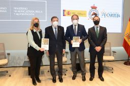 Esta mañana, en la presentación del II Estudio de Impacto del Sector Ecuestre en España 