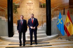 HOY, DURANTE UNA VISITA AL PRINCIPADO DE ASTURIAS