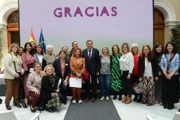 En la clausura de la convención “Crecemos Juntas: encuentro nacional de mujeres rurales”