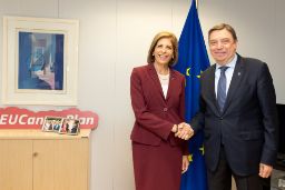 Concluye la semana de trabajo del ministro ante las instituciones europeas