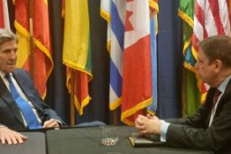 Ayer, en Washington D.C., en la conferencia internacional Agriculture Innovation Mission (AIM) for Climate