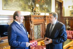 Hoy, en la sede del ministerio