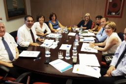 Hoy, en la sede de la Secretaría General de Pesca 