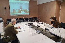 La secretaria general de Pesca se reúne con la consejera del Mar de Galicia