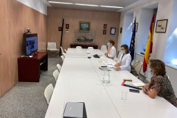 Hoy, en una reunión mantenida por videoconferencia
