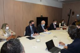 Hoy en la sede de la Secretaría General de Pesca  