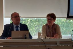 Hoy, en la inauguración de la Asamblea General de Apromar 