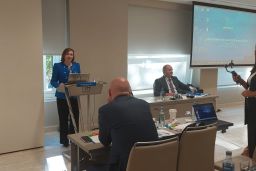 Hoy, en la inauguración de la Asamblea General de Apromar