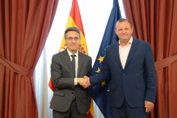 Hoy, en la sede del Ministerio