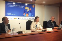 Hoy, en la inauguración de una jornada organizada por ANACEF