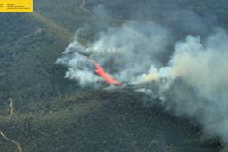 Trabaja en la zona por segundo día consecutivo 