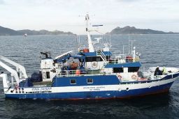 A bordo del buque oceanográfico Emma Bardán