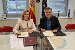 Hoy, en la sede de la Secretaría General de Pesca