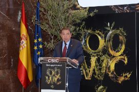 Hoy, en la clausura del I Congreso Mundial del Aceite de Oliva