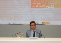 En la presentación del Informe socioeconómico del sector de la cerveza 2022