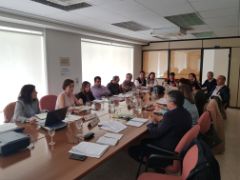 Hoy, en la sede del Departamento 