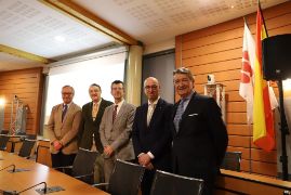 En la sede de la Organización Internacional del Vino 