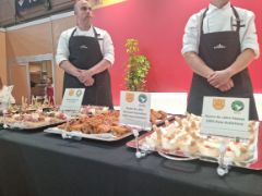 EL ESTAND DEL MAPA OFRECE ELABORACIONES REALIZADAS POR JEFES DE COCINA DE PARADORES
