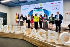 Hoy, en la clausura de los Premios MujerAgro 