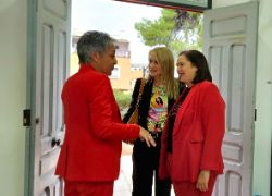 Hoy, en Calasparra (Murcia), en la apertura de las Jornadas Gastronómicas Calarroz