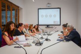 Hoy, en la sede del ministerio