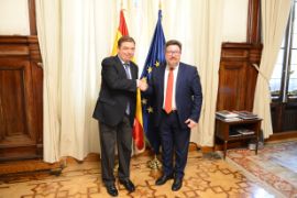 Hoy, en Madrid, en la sede del Ministerio