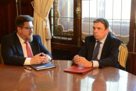 Hoy, en la sede del Ministerio