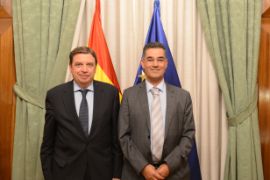 Hoy, en la sede del Ministerio 