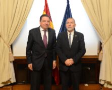 Hoy, en la sede del Ministerio 