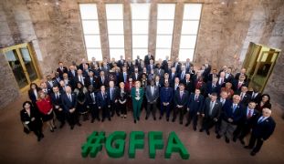 Hoy, en la XI edición del Global Forum for Food and Agriculture, en Berlín